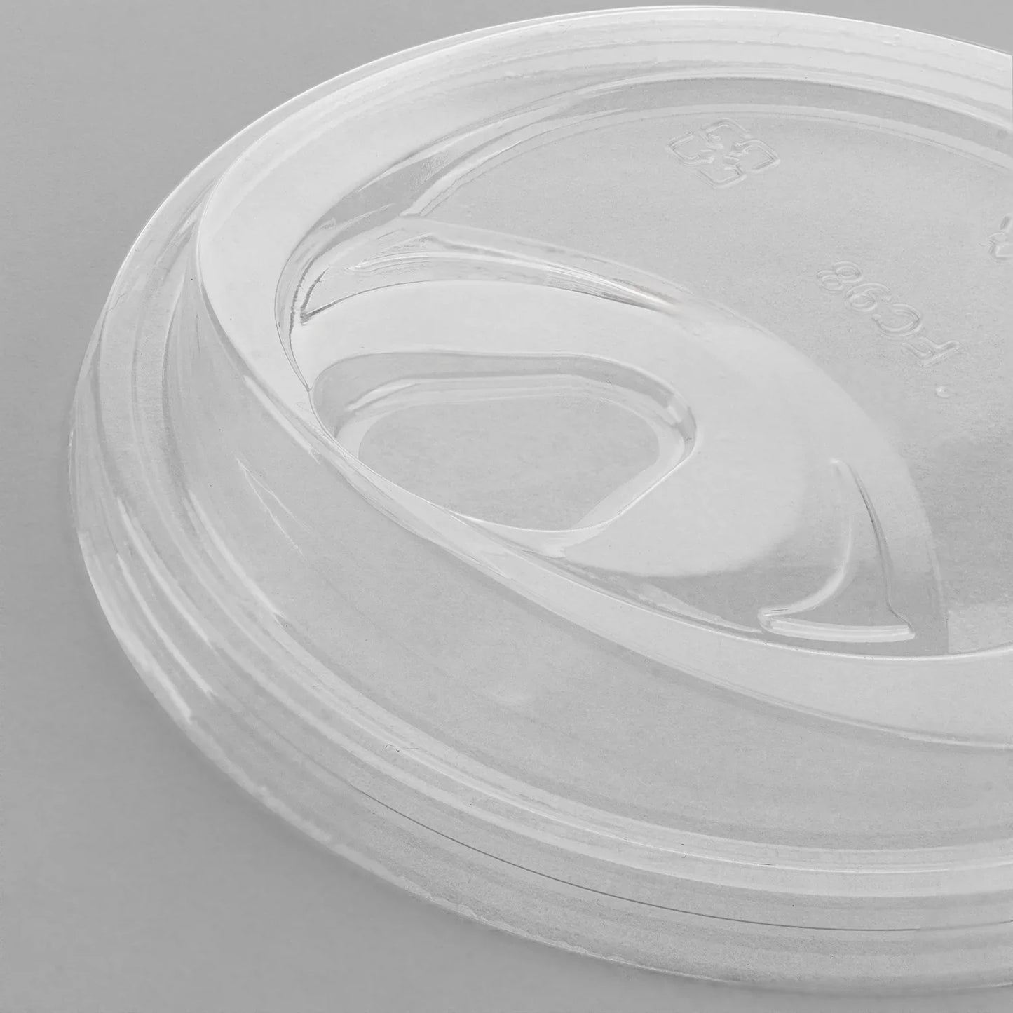 PLA Cup Lid - Sipper - 98mm - KE-KC626TS-SHNE (1,000ct Case)