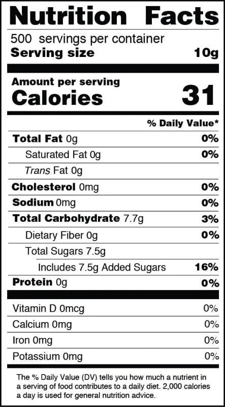 Bossen - Fructose Small Bottle - 11lb - DS0890-S1